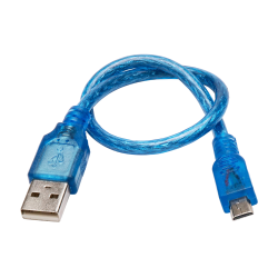 Micro USB kabel, skærmet