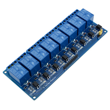 Relæmodul 8x, mekanisk