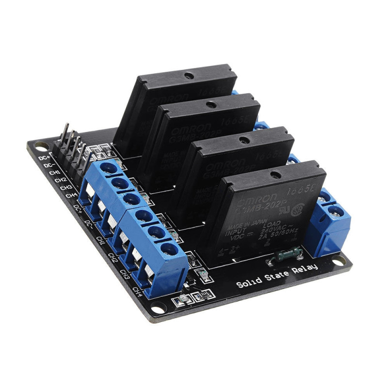 Relæmodul 4x, Solid State